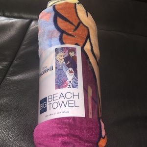Beach towel. New